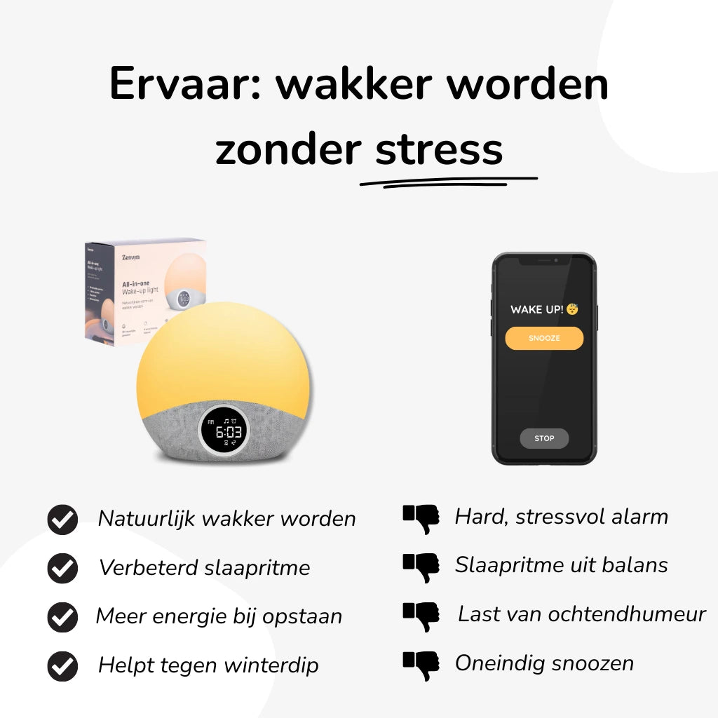 100% Wake-up light | Zenvira