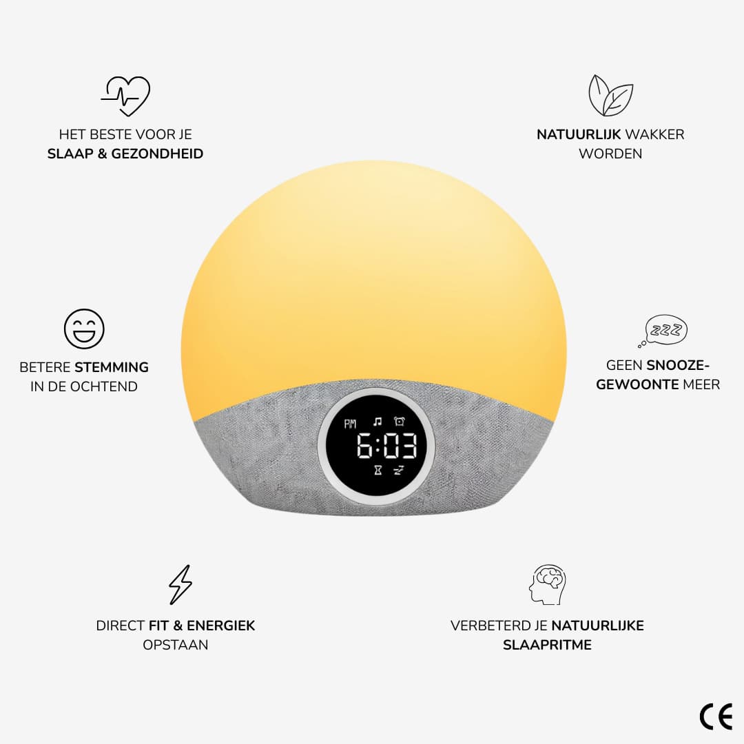 100% Wake-up light | Zenvira